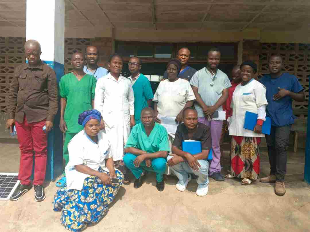 Équipe médicale de l'hôpital Nyamibungu